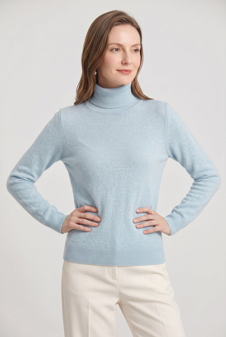 Riley ribbed turtleneck sweater – image 5