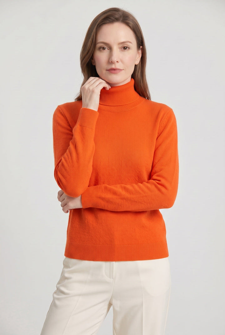 Riley ribbed turtleneck sweater – image 10