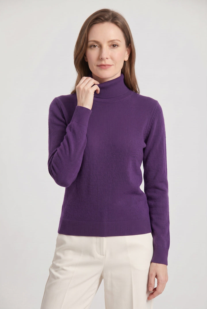 Riley ribbed turtleneck sweater – image 7