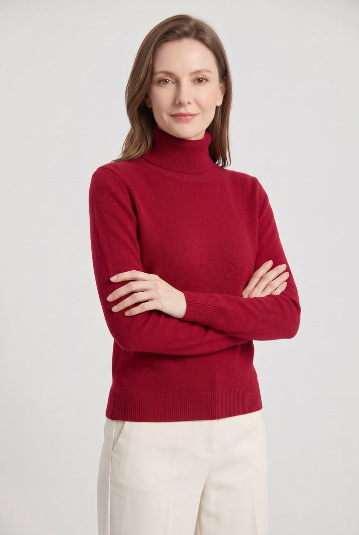 Riley ribbed turtleneck sweater – image 9
