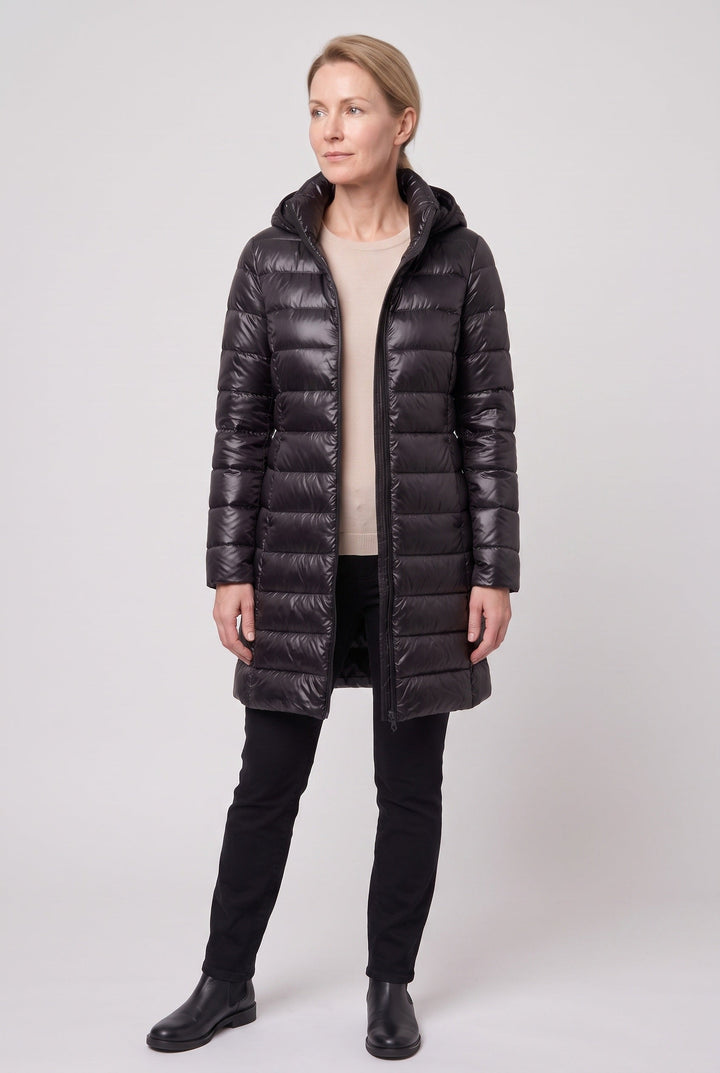 Reagan hooded longline puffer jacket – image 10