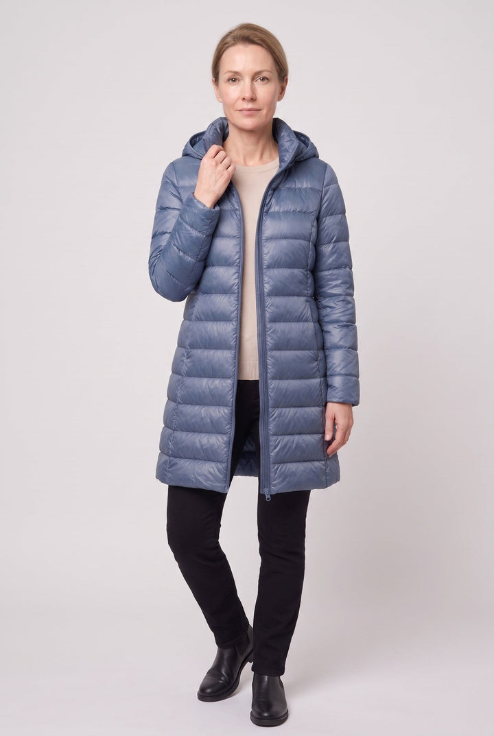 Reagan hooded longline puffer jacket – image 12