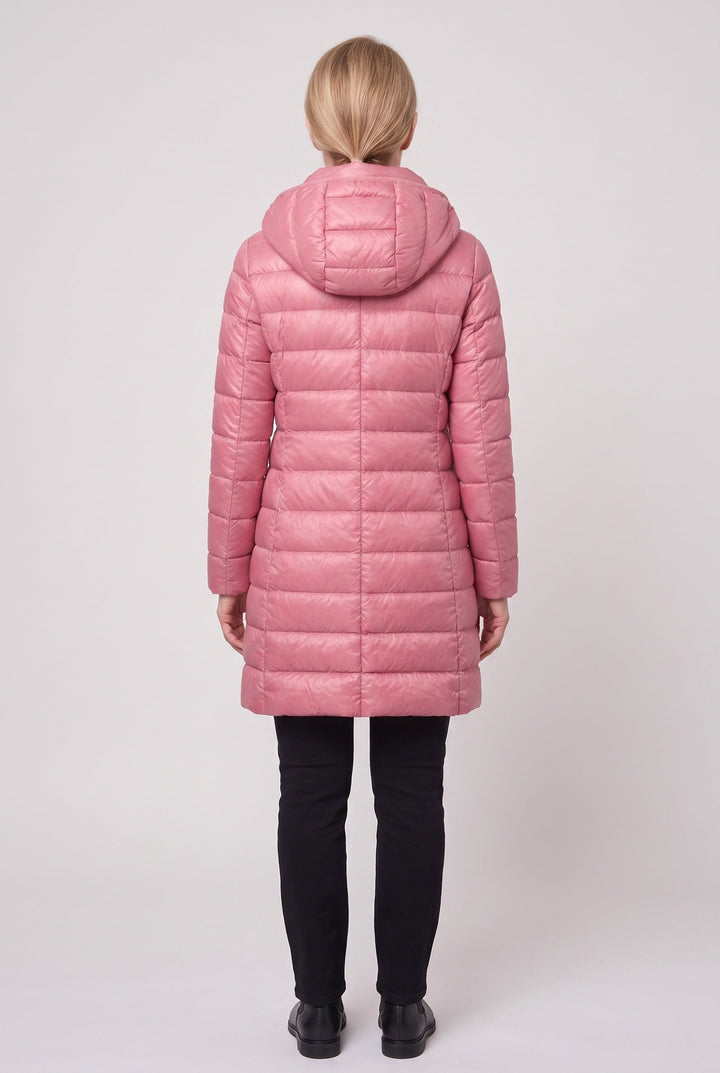 Reagan hooded longline puffer jacket – image 4