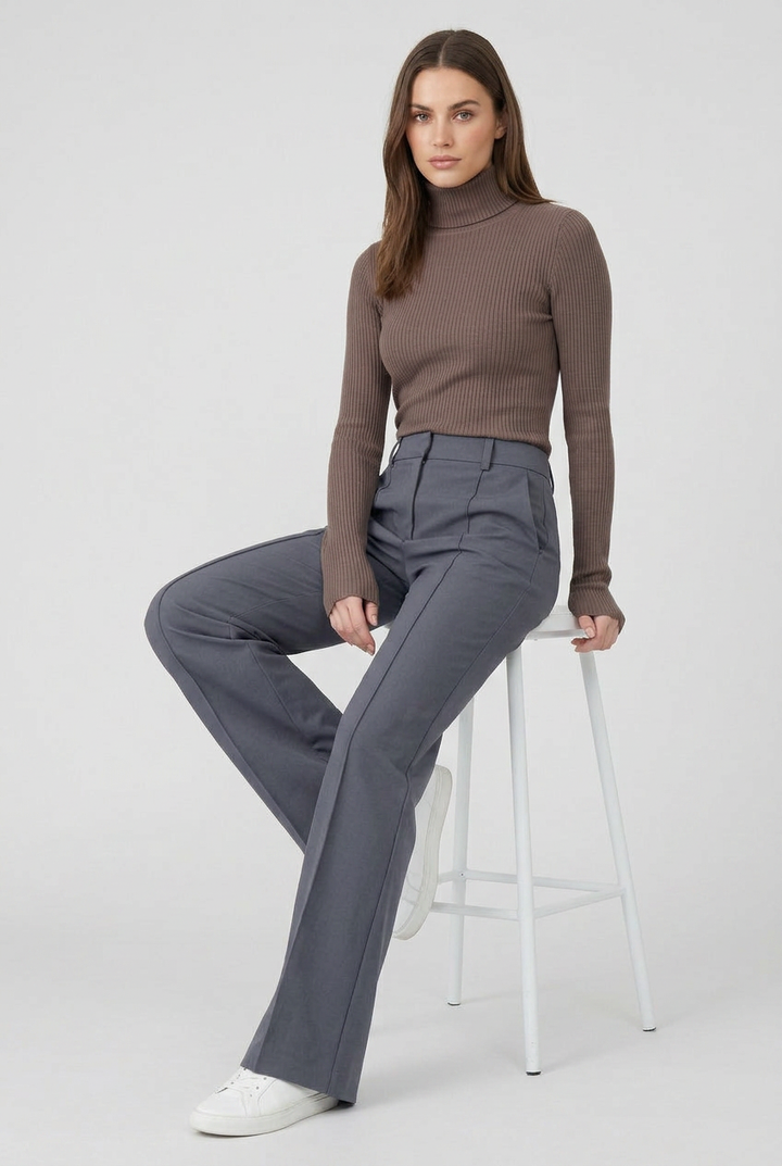 Kaia high waist wide leg pants – image 9