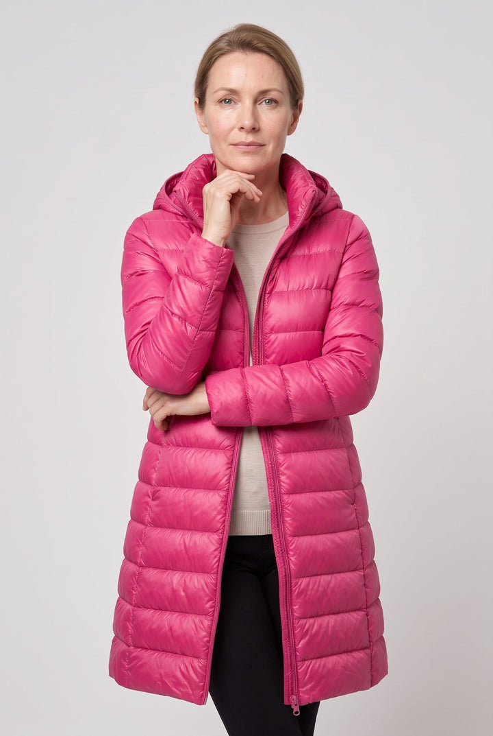Reagan hooded longline puffer jacket – image 16