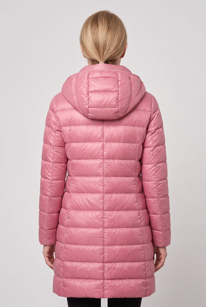 Reagan hooded longline puffer jacket – image 2