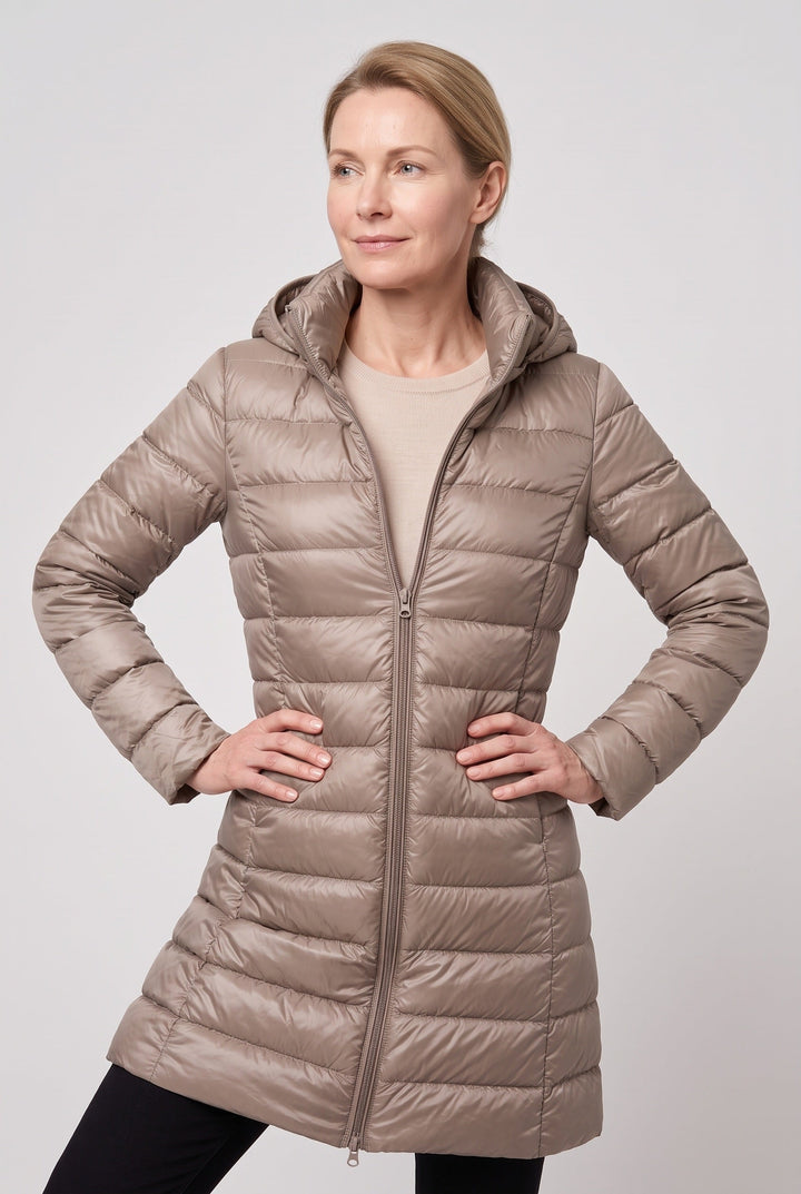 Reagan hooded longline puffer jacket – image 7
