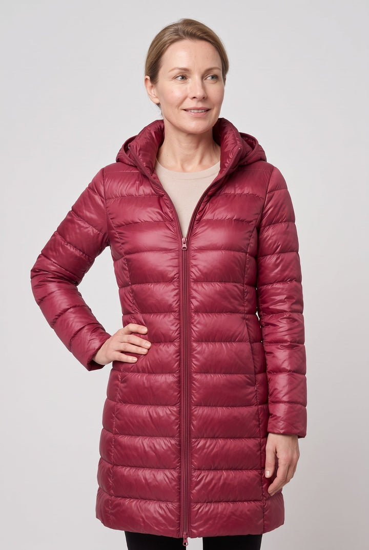 Reagan hooded longline puffer jacket – image 13