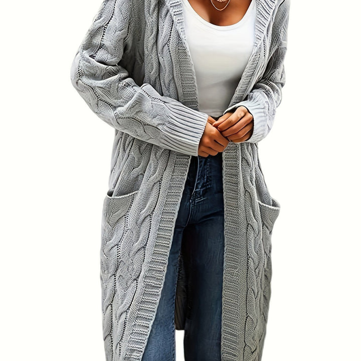 Sloane chunky knit cardigan – image 11