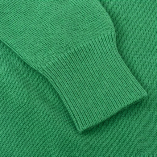 Waverly mock neck sweater with gold buttons – image 12