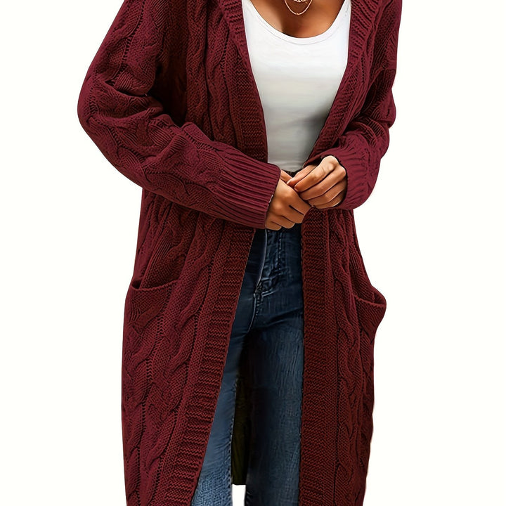 Sloane chunky knit cardigan – image 12