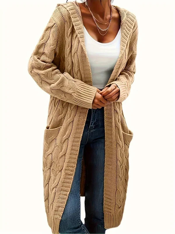 Madeline collarless knit cardigan – image 12