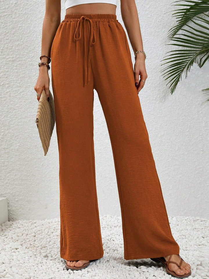 Eliza draped wide leg tailored pants – image 6