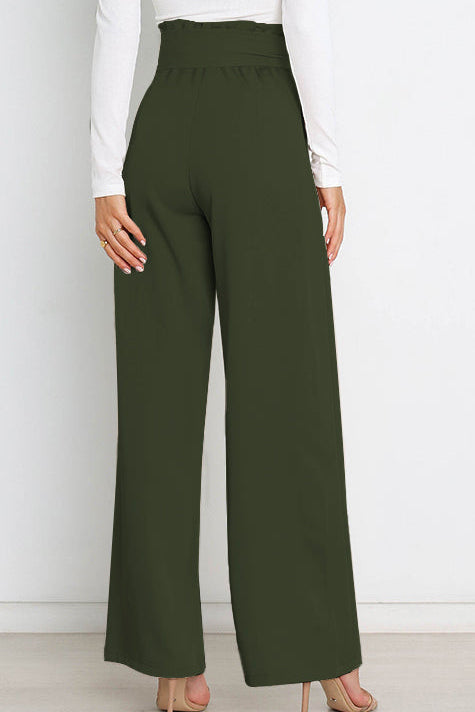 Abigail slim fit wide leg pants – image 17