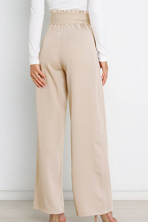 Abigail slim fit wide leg pants – image 2