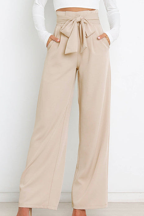 Abigail slim fit wide leg pants – image 29