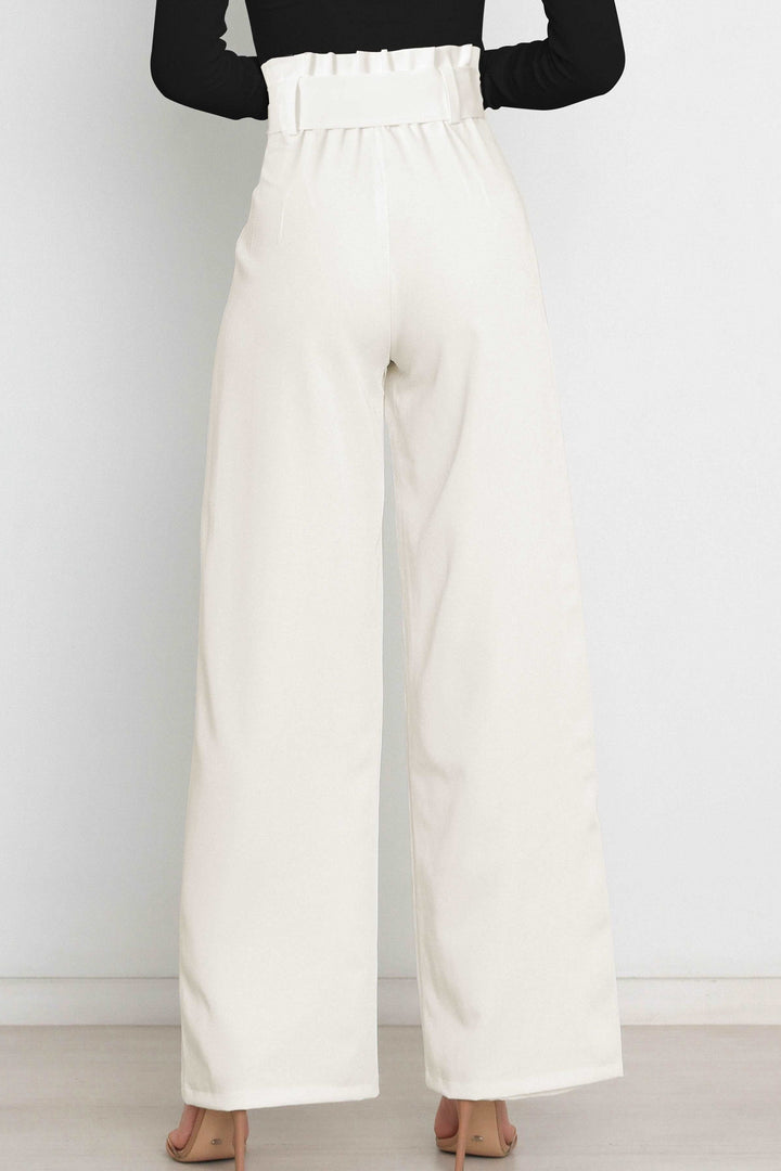 Abigail slim fit wide leg pants – image 7