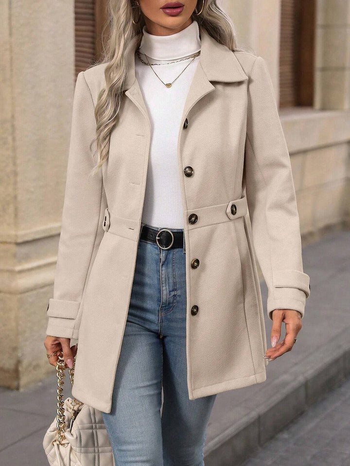 Nora classic belted trench coat – image 2