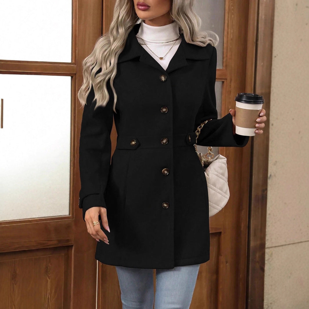Nora classic belted trench coat – image 10