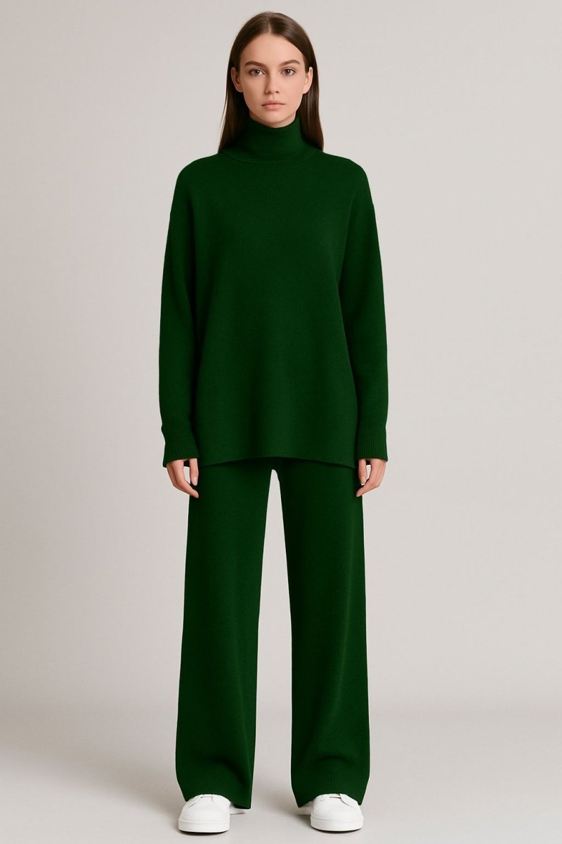 Selah turtleneck top and pants matching set – image 4