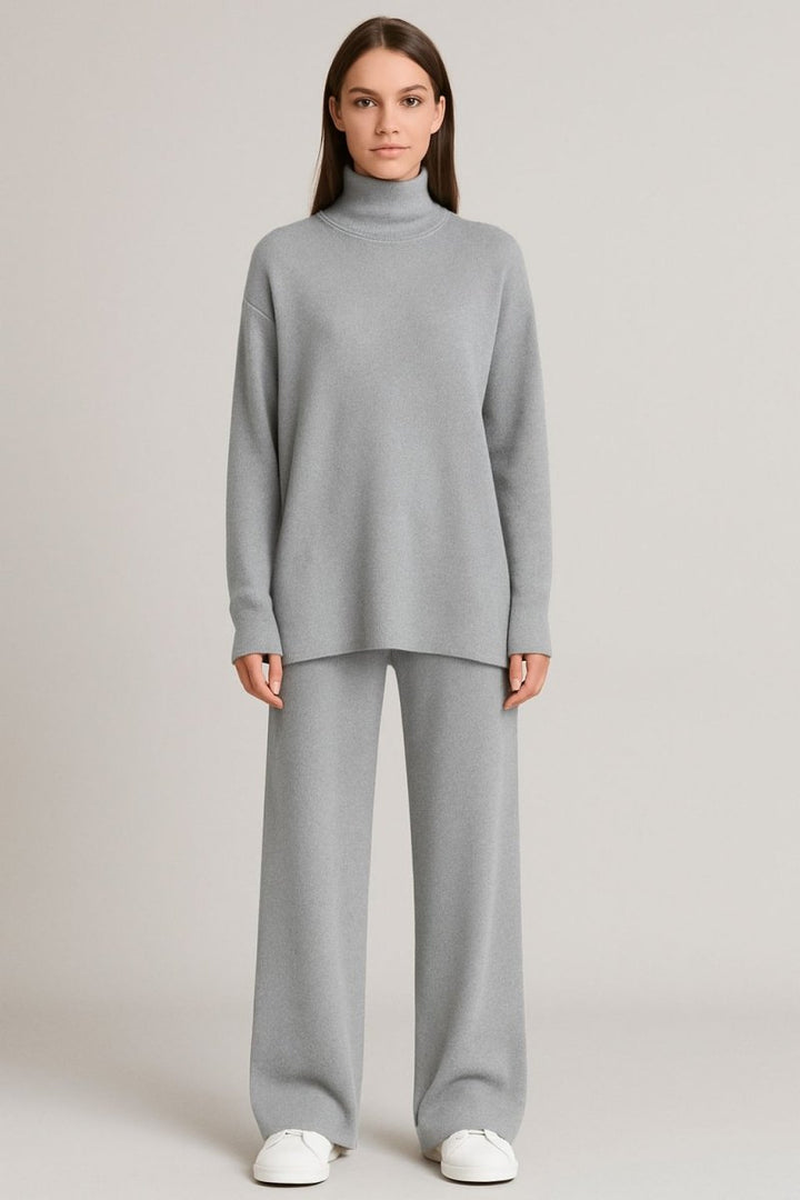 Selah turtleneck top and pants matching set – image 6