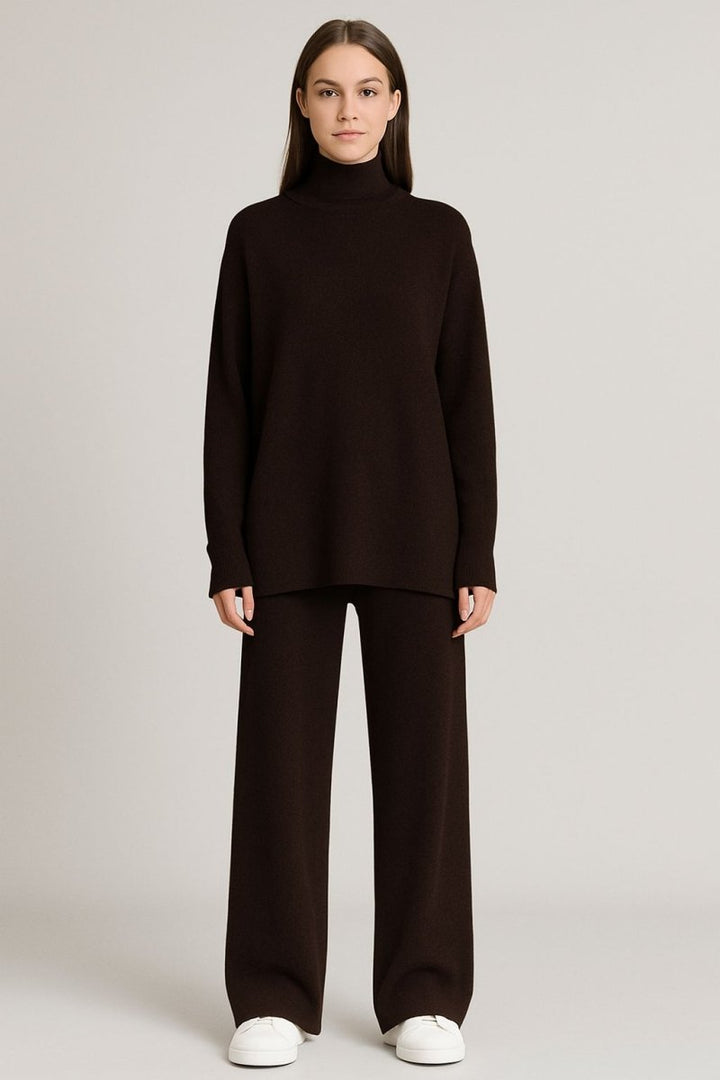 Selah turtleneck top and pants matching set – image 5