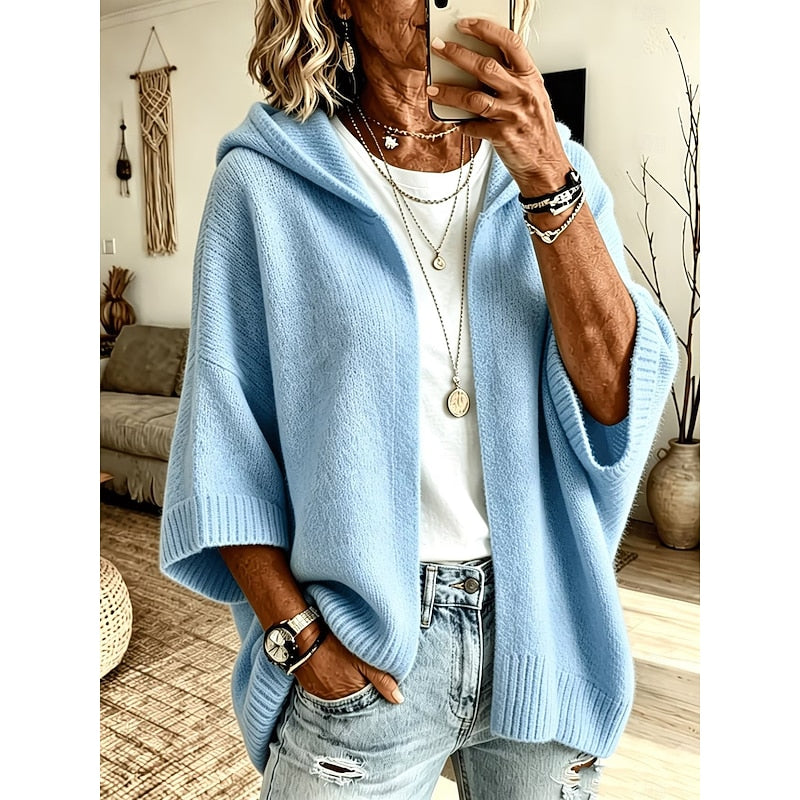 Henrietta hooded open front cardigan – image 4