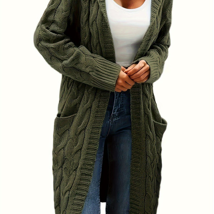Sloane chunky knit cardigan – image 6