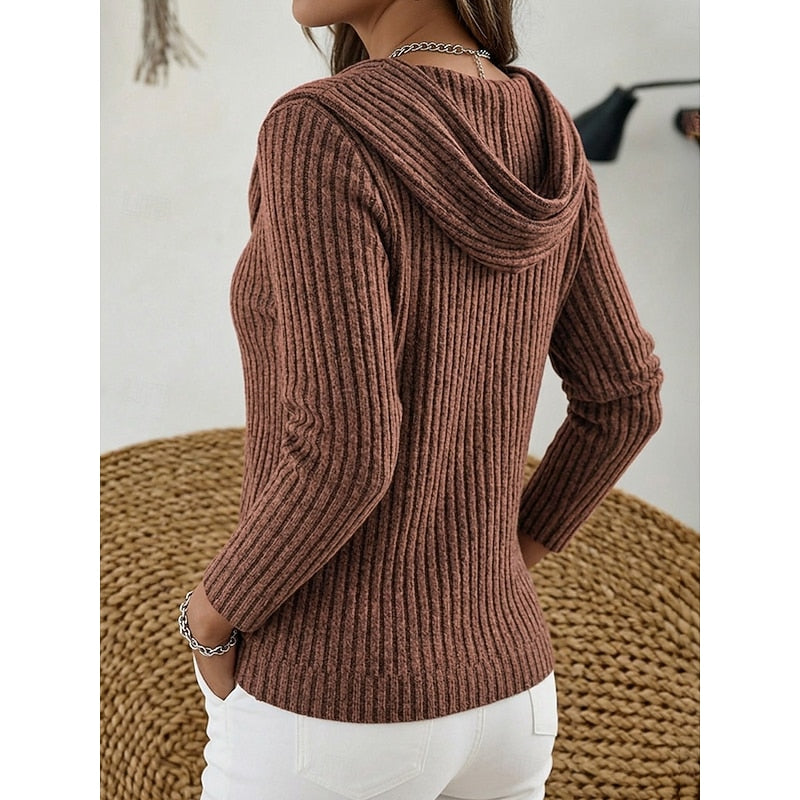 Journey ribbed cowl neck sweater – image 7