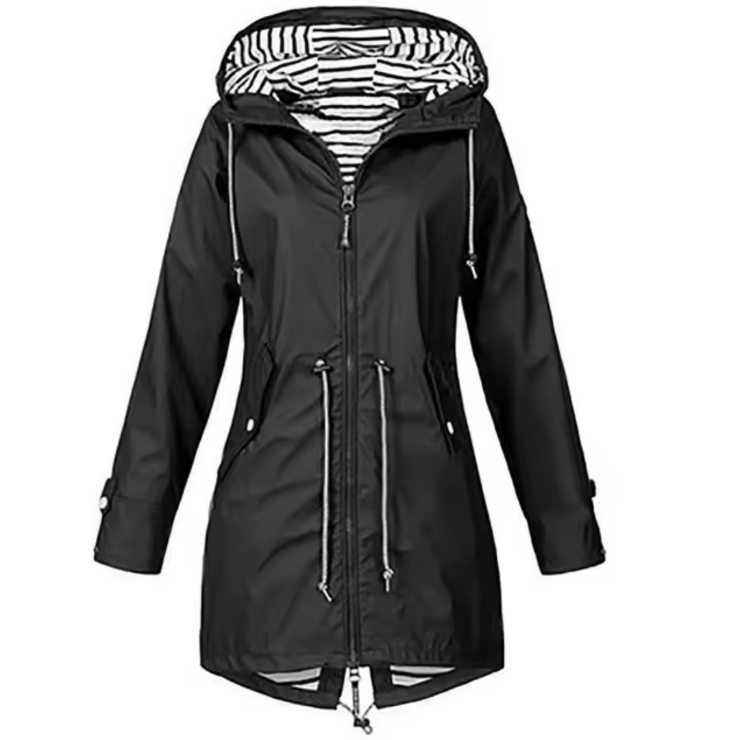 Harriet hooded oversized longline coat – image 8