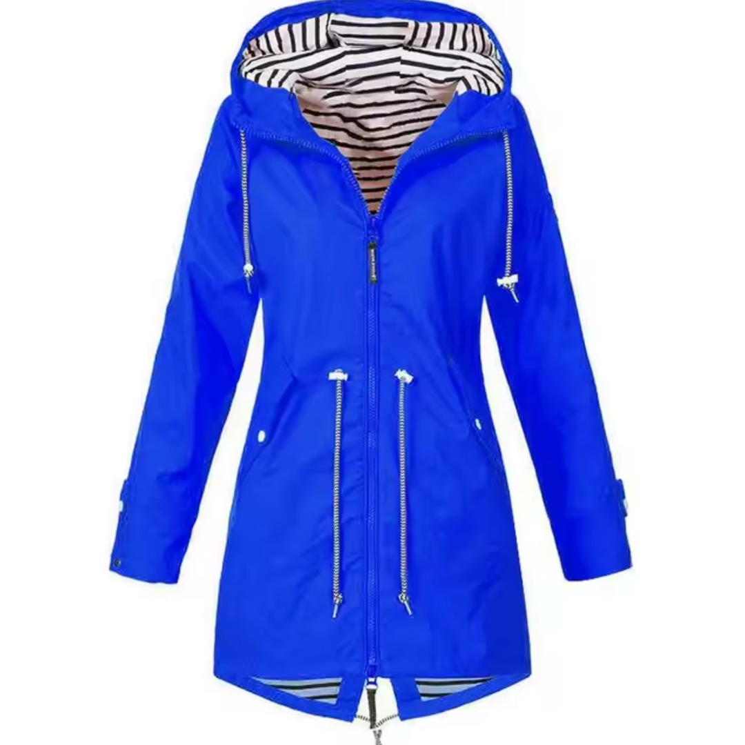 Harriet hooded oversized longline coat – image 9