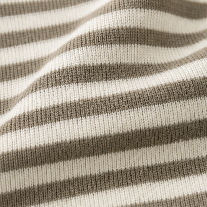 Zinnia striped collared button front cardigan – image 7