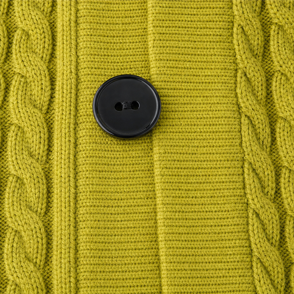 Lyra high collar cable knit duster cardigan – image 9