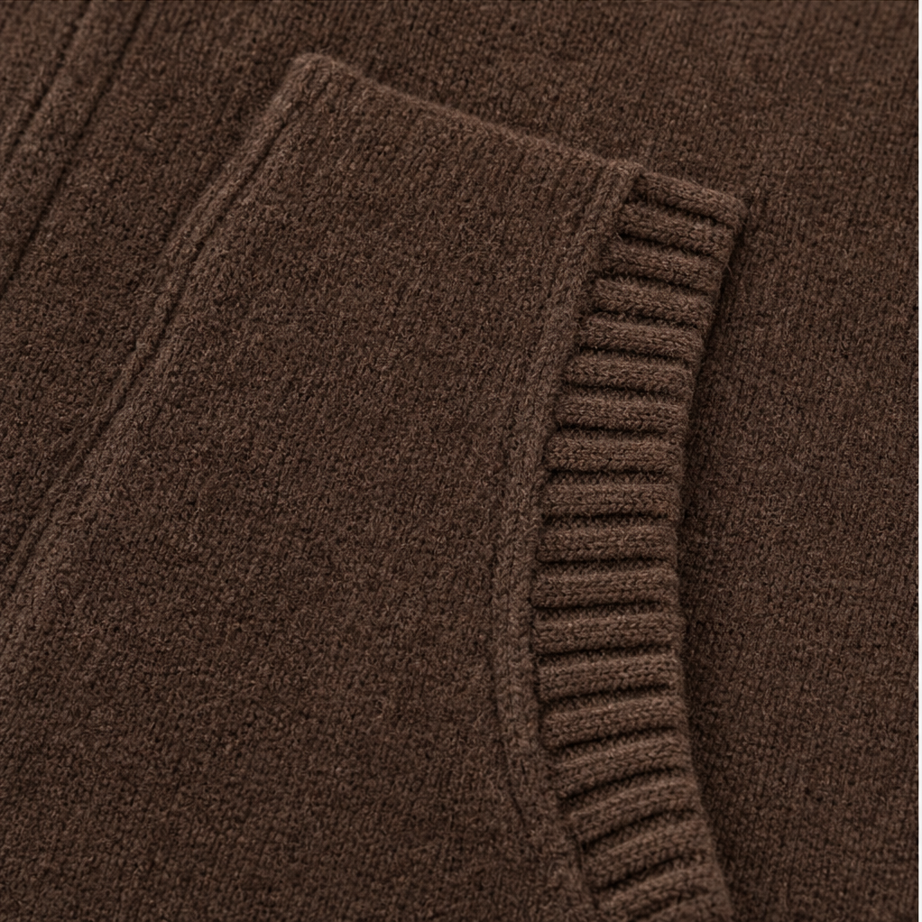 Hayden hooded oversized knit cardigan – image 10