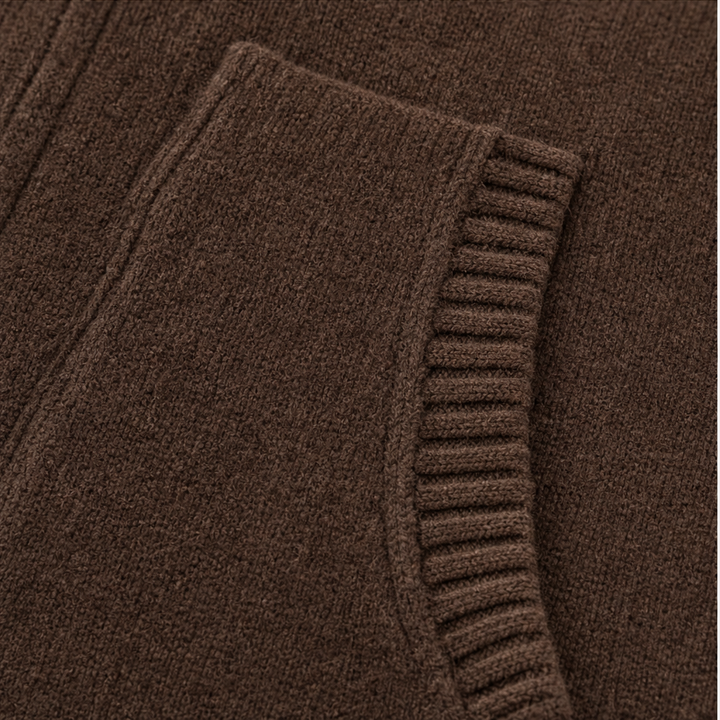 Hayden hooded oversized knit cardigan – image 10
