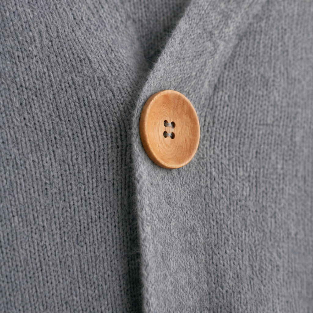 Norah hooded waffle knit button cardigan – image 8