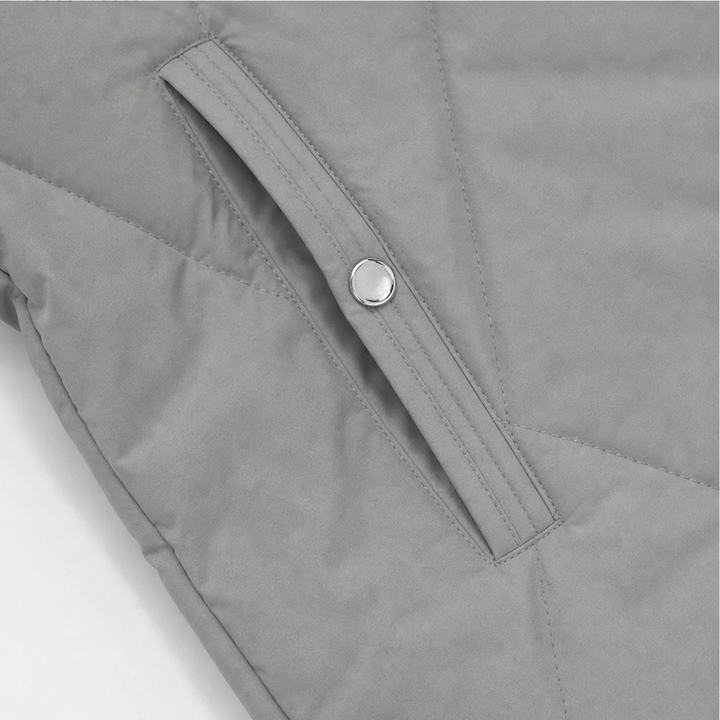 Hadley diamond quilted hooded puffer jacket – image 10