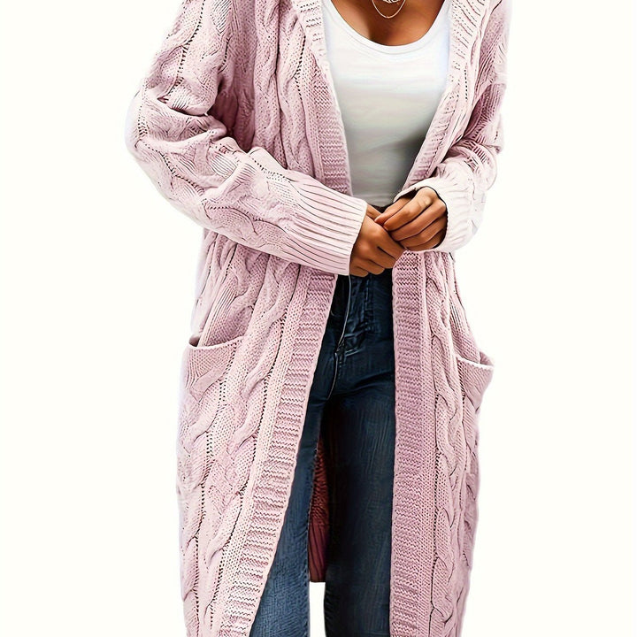 Sloane chunky knit cardigan – image 10