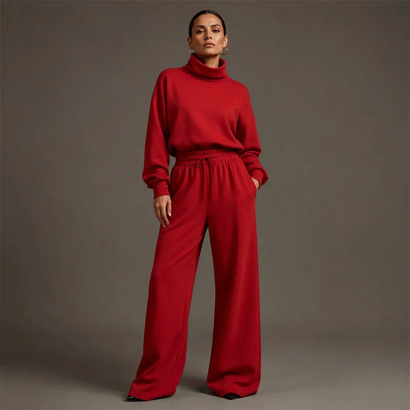 Zara turtleneck and wide leg pants set – image 8