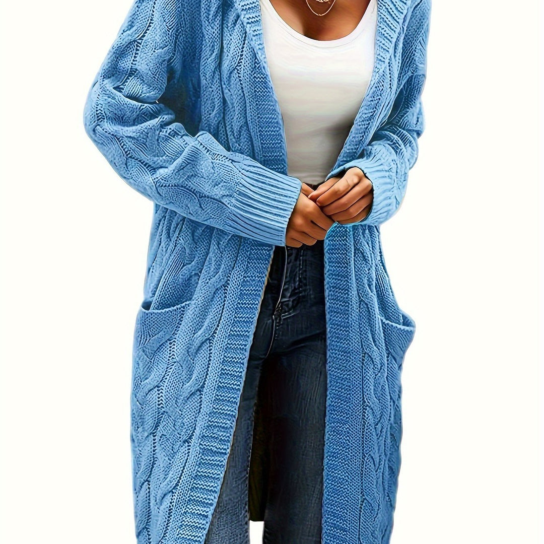 Sloane chunky knit cardigan – image 18