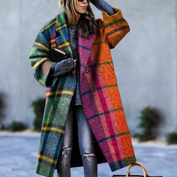 Joanna warm wool blend coat