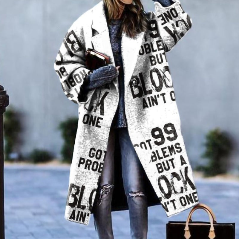 Joanna warm wool blend coat – image 7