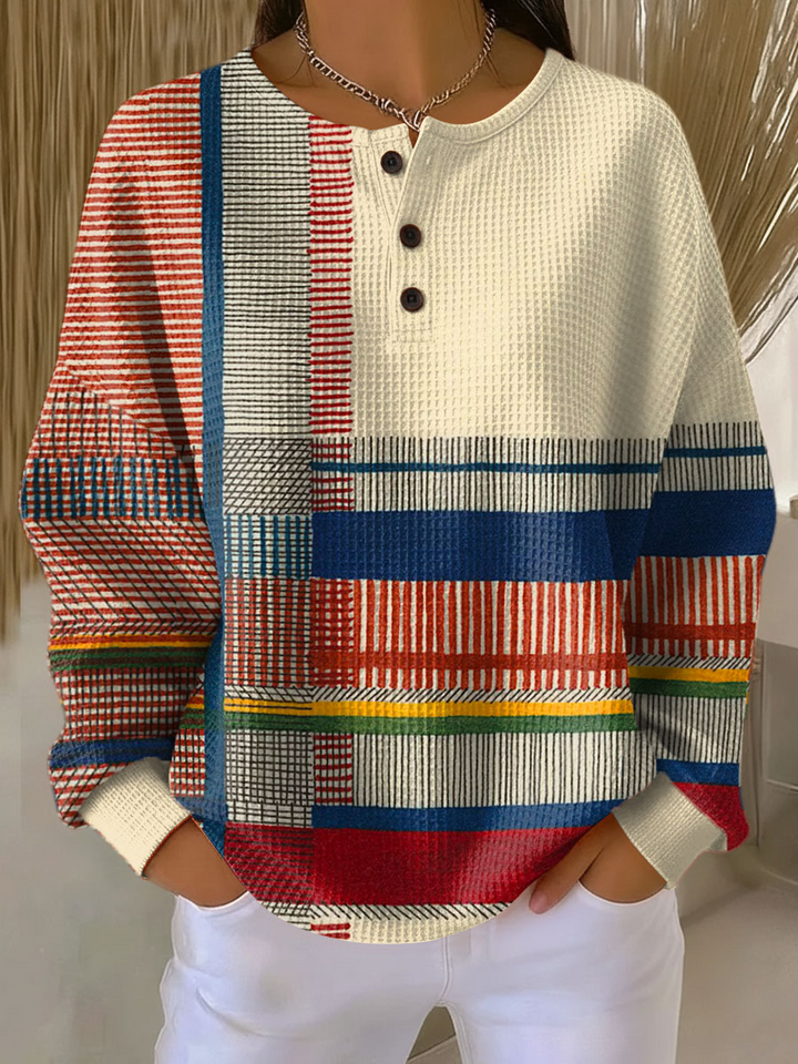 Everly waffle knit sweater – image 16