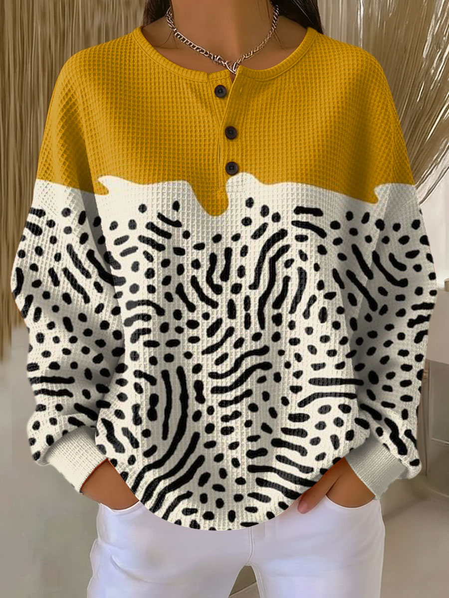 Everly waffle knit sweater – image 15