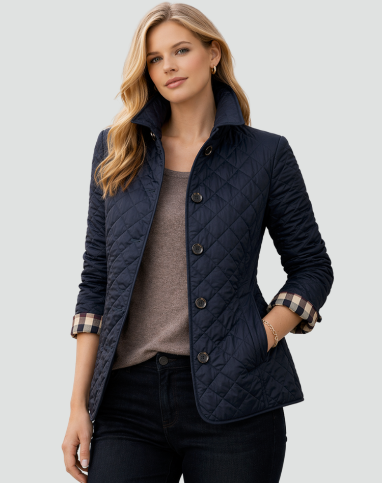 Georgia quilted button jacket – image 6