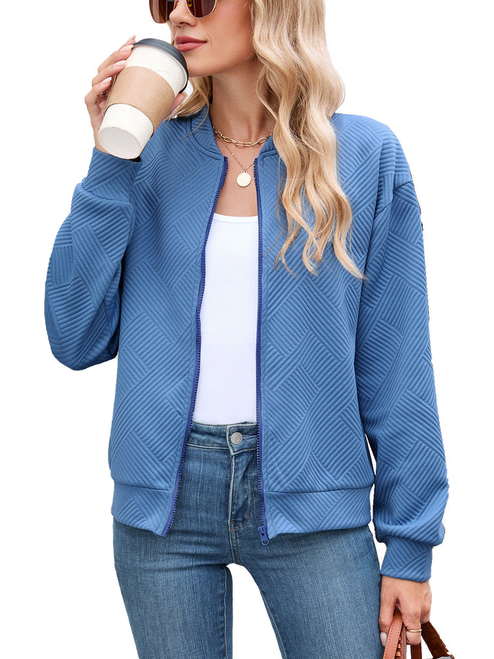 Corinne quilted high neck puffer jacket – image 11