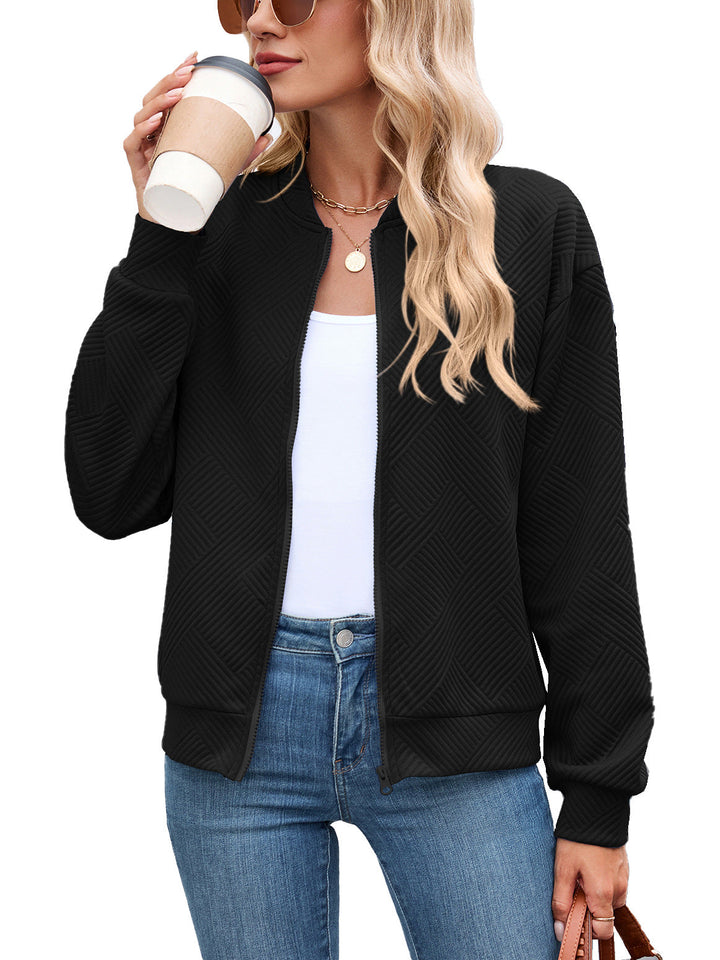 Corinne quilted high neck puffer jacket – image 12