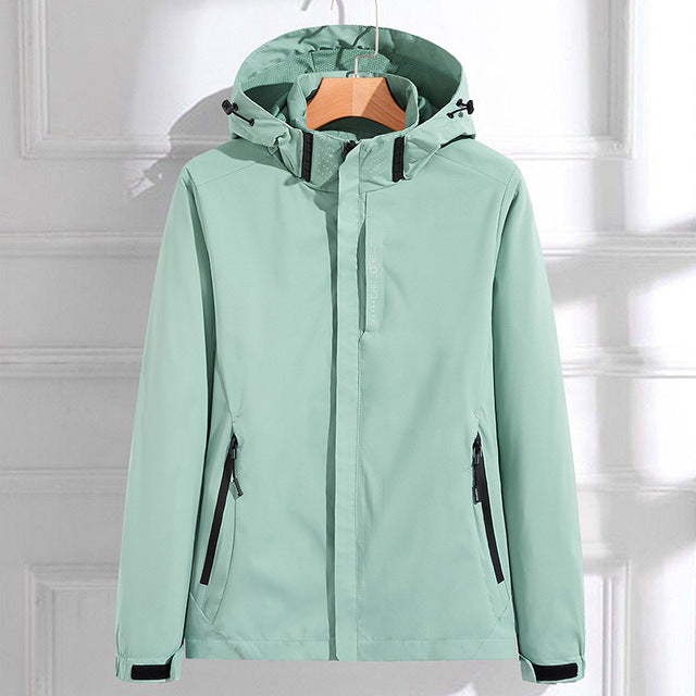Coralie oversized hooded coat