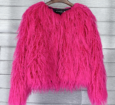 Priscilla faux fur coat – image 4