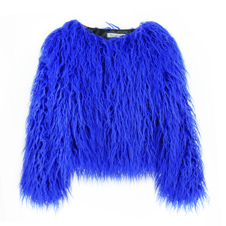 Priscilla faux fur coat – image 5